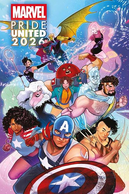 Marvel pride united 2026 - copertina