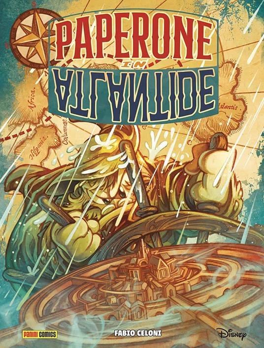 Paperone in Atlantide - Fabio Celoni - copertina