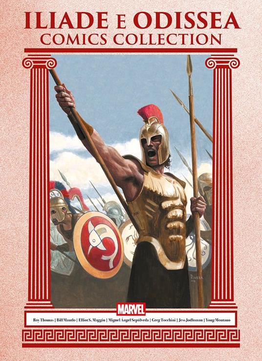 Iliade-Odissea. Comics collection - Bill Mantlo,Roy Thomas,Miguel A. Sepulveda - copertina