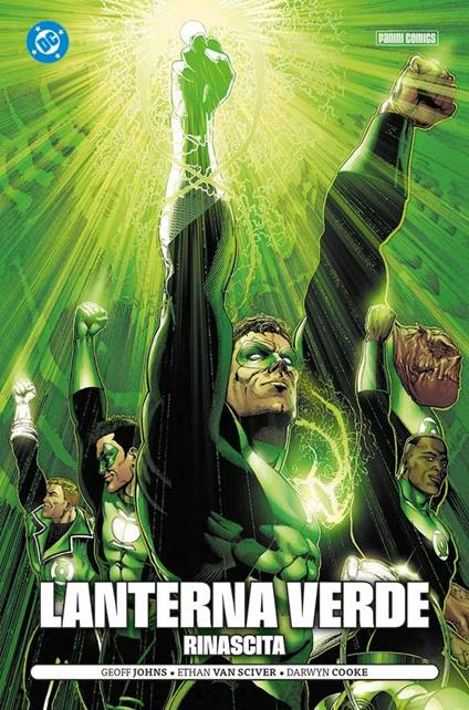 Rinascita. Lanterna verde - Geoff Johns,Ethan Van Sciver - copertina