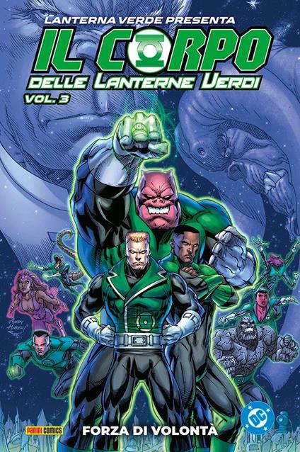 Il corpo delle lanterne verdi. Vol. 3: Forza di volontà - copertina