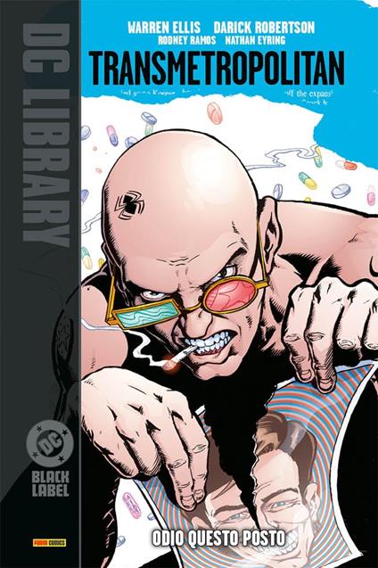 Transmetropolitan. Vol. 2: Odio questo posto - Warren Ellis - copertina
