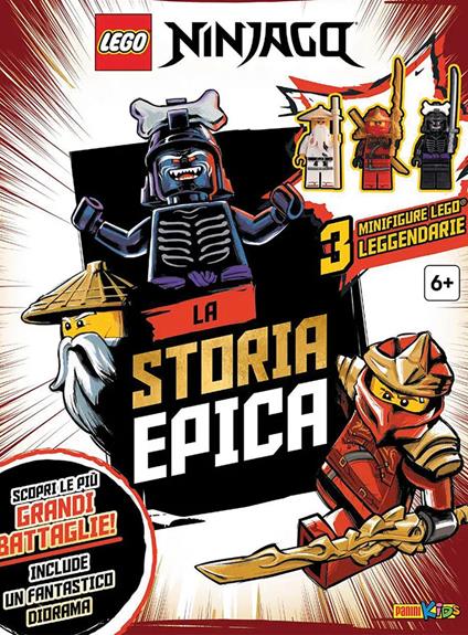 Epic history. Lego Ninjago. Con Minifigure Leggendarie: 3 - copertina