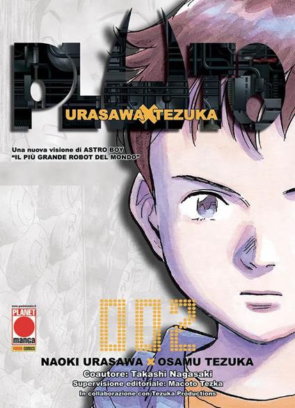 Pluto. Vol. 2 - Naoki Urasawa,Osamu Tezuka,Takashi Nagasaki - copertina