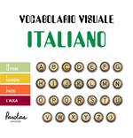 Vocabolario visuale italiano - Le lettere, i numeri, i paesi, l'aula