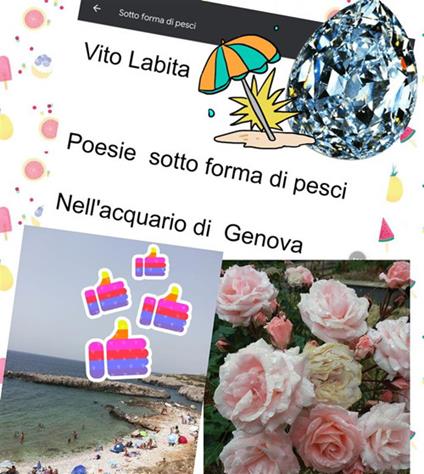 Poesie sotto forma di pesci nell'acquario di Genova - Vito Labita - ebook