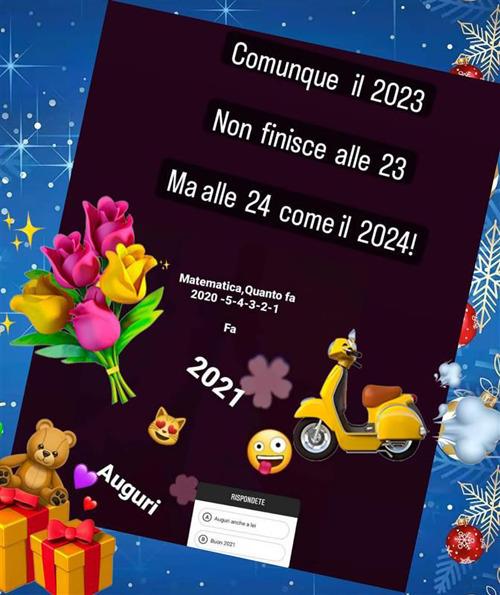 Comunque il 2023 non finisce alle 23 ma alle 24 come il 2024 - Vito Labita - ebook