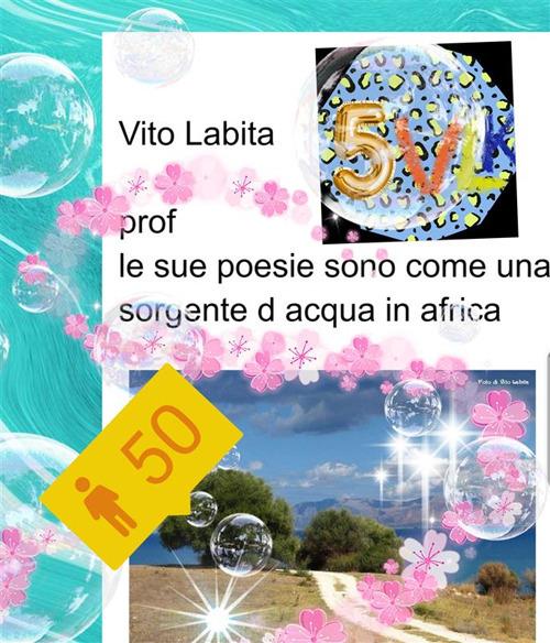 Prof... le sue poesie sono come una sorgente d'acqua in Africa - Vito Labita - ebook