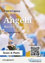Angela. Marcia brillante per banda. Partitura e parti