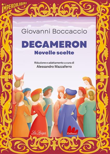 Decameron. Novelle scelte - Giovanni Boccaccio - copertina