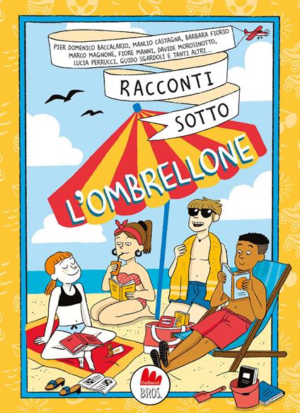 Racconti sotto l'ombrellone - Marco Magnone,Pierdomenico Baccalario,Davide Morosinotto - copertina