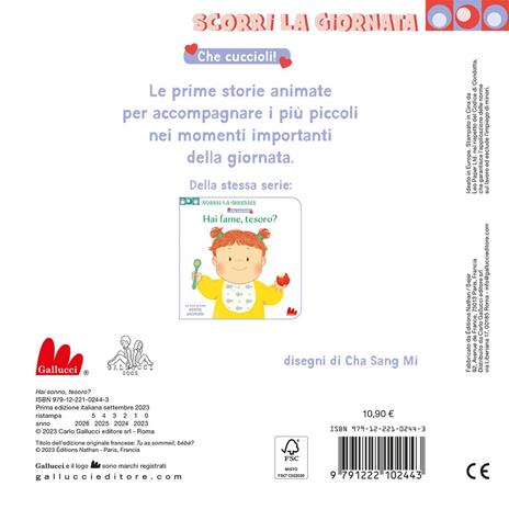 Che cuccioli! Hai sonno, tesoro? Scorri la giornata. Ediz. a colori - Cha Sang Mi - 2