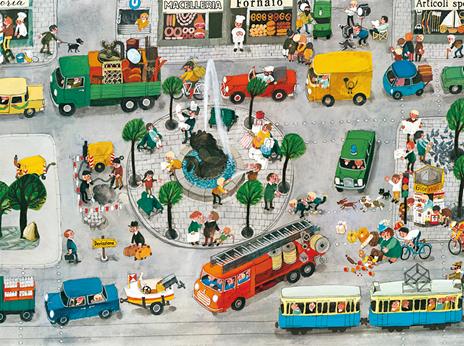 Il libro dei libri. Libro-affresco. Ediz. a colori - Ali Mitgutsch - 3