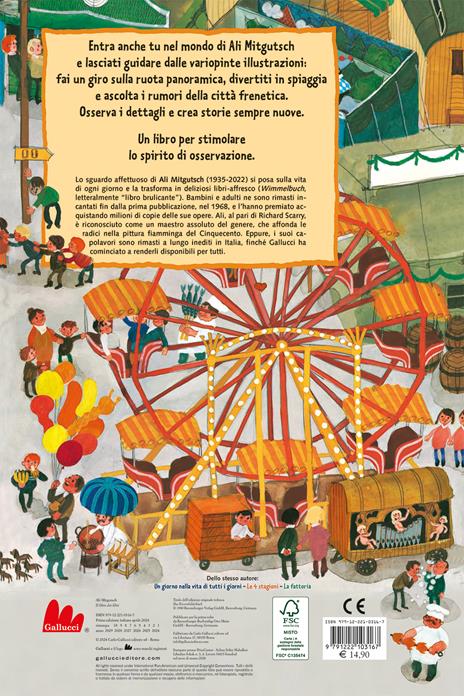 Il libro dei libri. Libro-affresco. Ediz. a colori - Ali Mitgutsch - 3