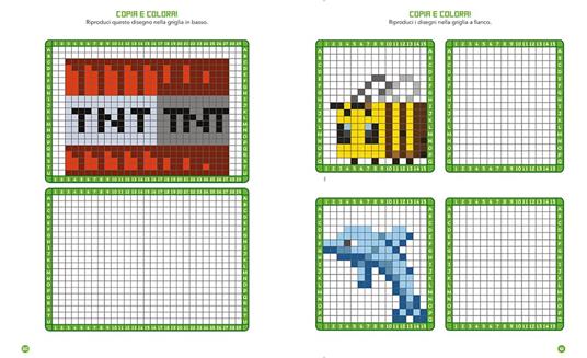 100% Minecraft. Colora i pixel. Speciale mostri. Ediz. a colori - Daniele Sapuppo - 3