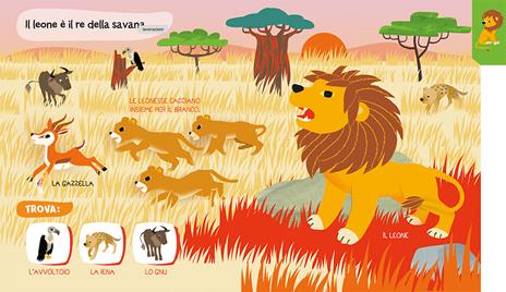 La savana. Il mio piccolo almanacco sonoro. Ediz. a colori - Marion Zoubenko - 3