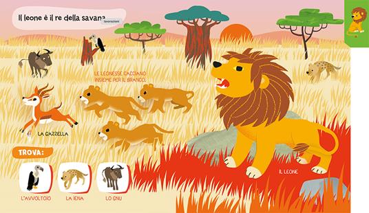 La savana. Il mio piccolo almanacco sonoro. Ediz. a colori - Marion Zoubenko - 3