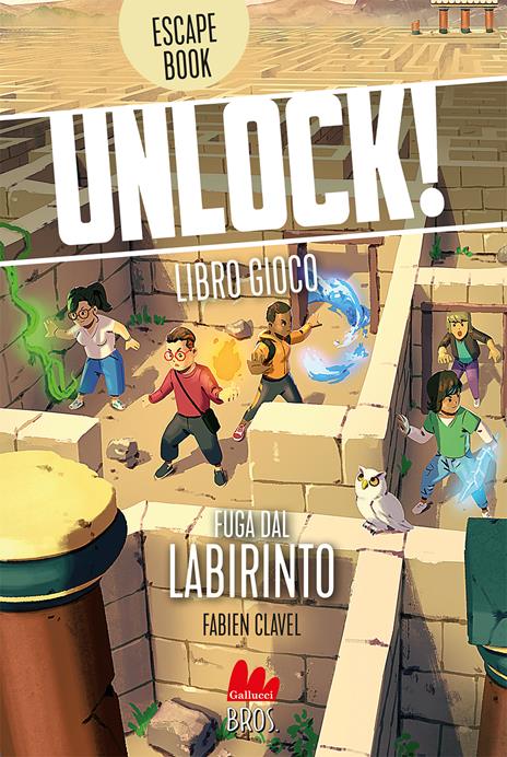 Unlock! Fuga dal labirinto - Fabien Clavel - copertina