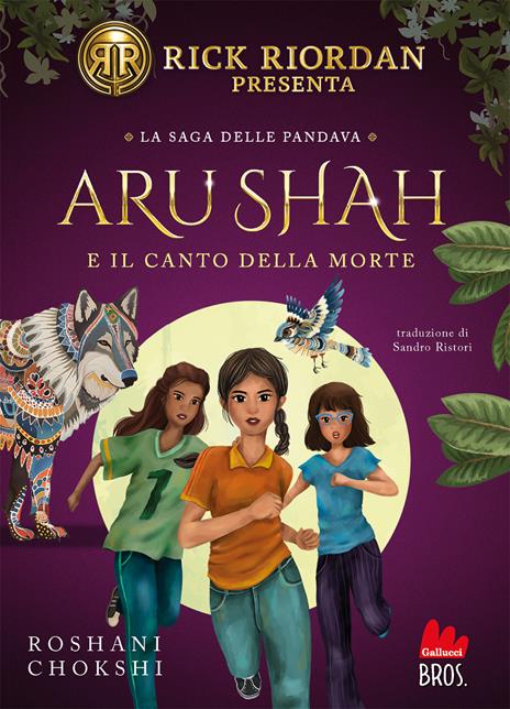 Aru Shah e il canto della morte - Roshani Chokshi - copertina