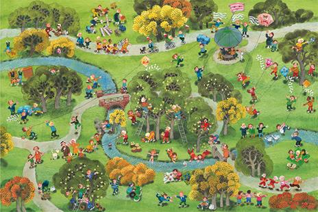 Le 4 stagioni. Libro-affresco. Ediz. a colori - Ali Mitgutsch - 3