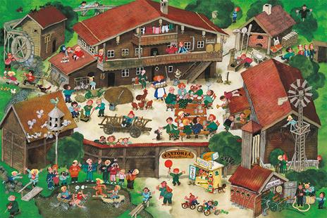 La fattoria. Libro-affresco. Ediz. a colori - Ali Mitgutsch - 3