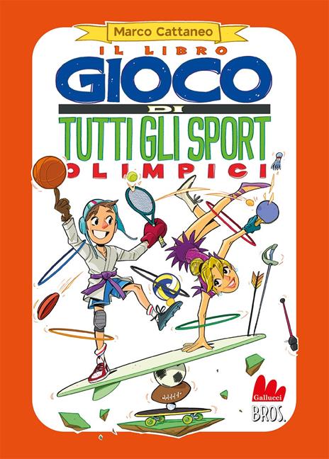 Il libro gioco di tutti gli sport olimpici - Marco Cattaneo - copertina