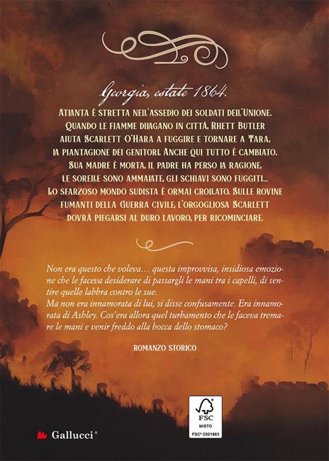 Via col vento. Nuova ediz.. Vol. 3: Fuoco e ceneri - Margaret Mitchell - 3