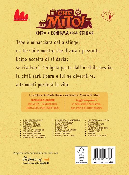 Edipo e l'enigma della sfinge. Che mito! Ediz. a colori - Hélène Kérillis - 4