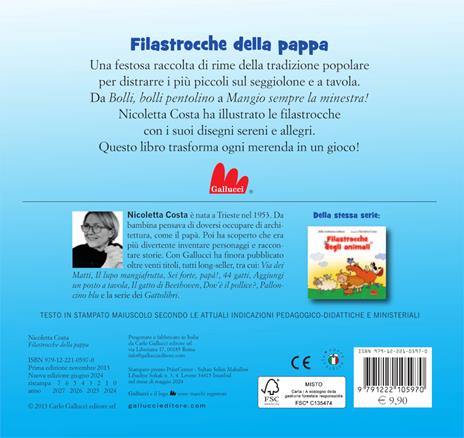 Filastrocche della pappa. Ediz. a colori - Nicoletta Costa - 4