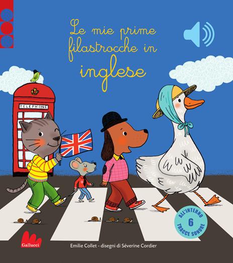 Le mie prime filastrocche in inglese. Ediz. a colori - Emilie Collet - copertina