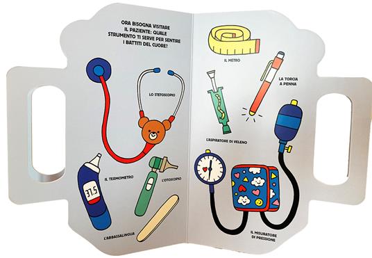 La valigetta del medico. Le mie prime parole da passeggio. Ediz. a colori - Caroline Dall'Ava - 2