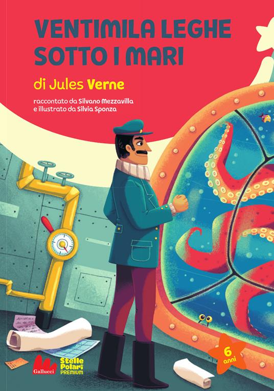 Ventimila leghe sotto i mari di Jules Verne. Nuova ediz. - Silvano Mezzavilla - copertina