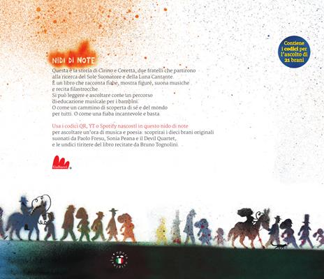 Nidi di note. Un cammino in dieci passi verso la musica. Con QR Code - Bruno Tognolini,Paolo Fresu,Sonia Peana - 4