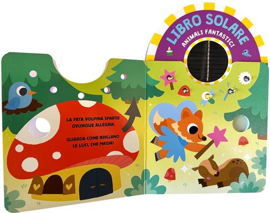 Animali del bosco. Libro solare. Ediz. a colori - Kimberley Faria - 2