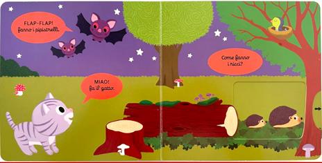 U-uh! Il mio primo libro con i suoni della notte. Ediz. a colori - Nathalie Choux - 3