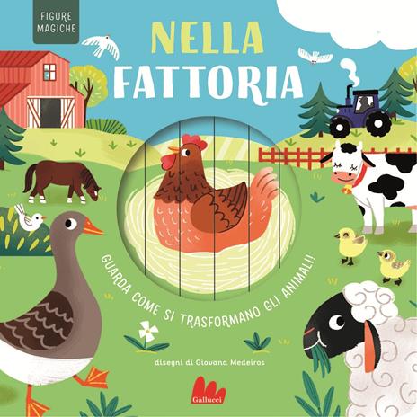 Nella fattoria. Figure magiche. Ediz. a colori - Johnny Barr - copertina
