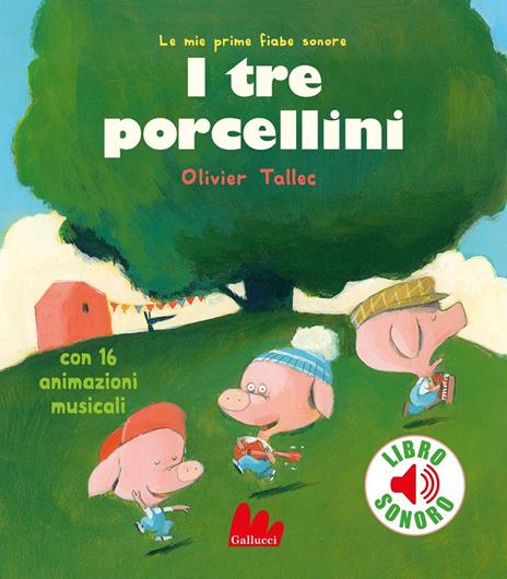I tre porcellini. Ediz. a colori - Oliver Tallec - copertina