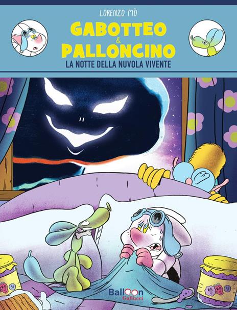 Gabotteo & Palloncino. La notte della nuvola vivente - Lorenzo Mò - copertina