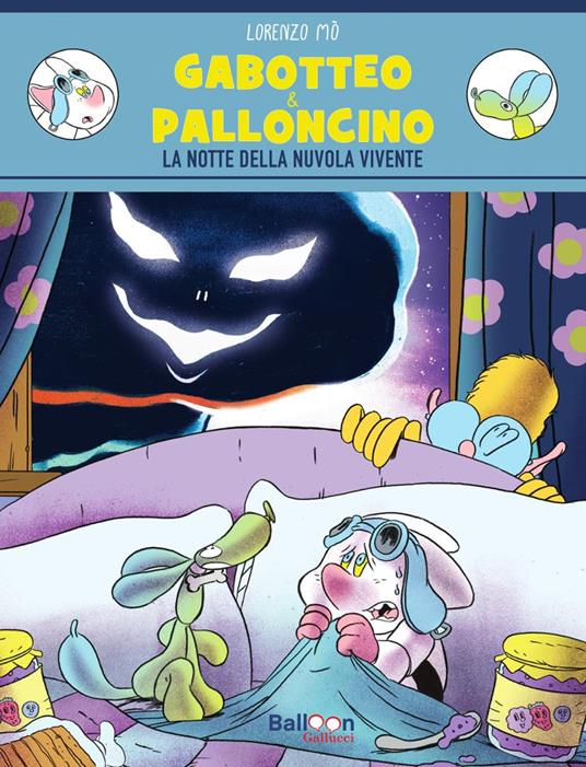 Gabotteo & Palloncino. La notte della nuvola vivente - Lorenzo Mò - copertina
