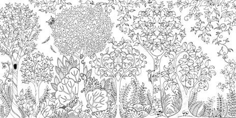 La foresta incantata. Intrecci a china da esplorare e colorare - Johanna Basford - 2