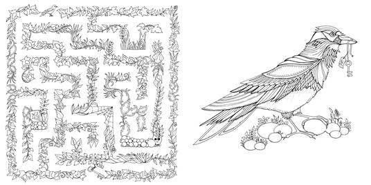 La foresta incantata. Intrecci a china da esplorare e colorare - Johanna Basford - 3