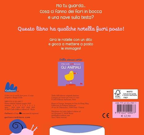 Il libro con le rotelle fuori posto. Il corpo - 3