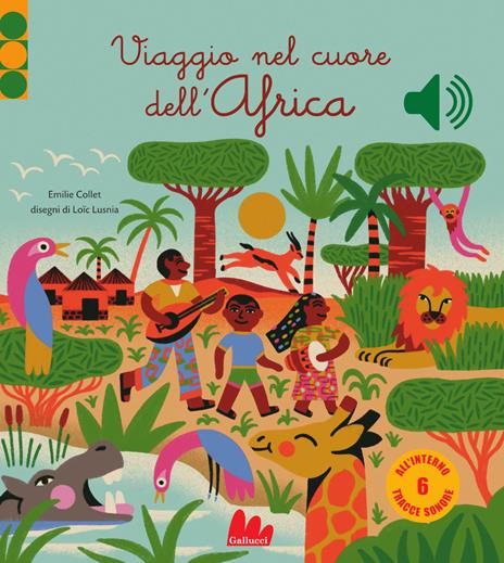 Viaggio nel cuore dell'Africa - Emilie Collet - copertina