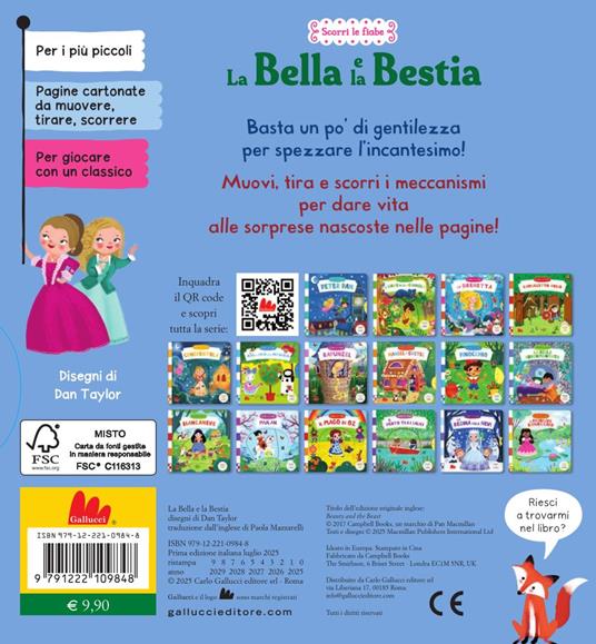 La Bella e la Bestia. Scorri le fiabe. Ediz. a colori - Dan Taylor - 3