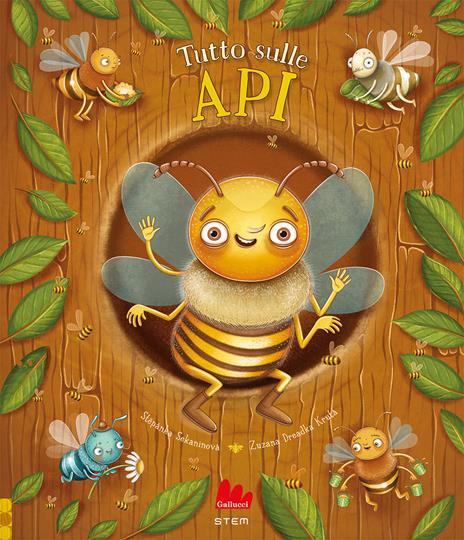 Tutto sulle api. Ediz. a colori - Stepánka Sekaninova,Kruta - copertina
