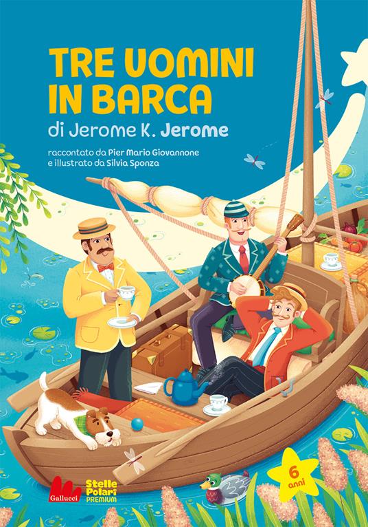 Tre uomini in barca - Pier Mario Giovannone - copertina