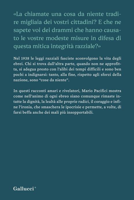Una cosa da niente - Mario Pacifici - 2