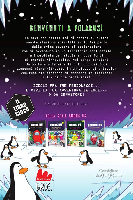 Among Us. La spedizione polare. Libro gioco. Ediz. a colori - Eva Grynszpan - 4