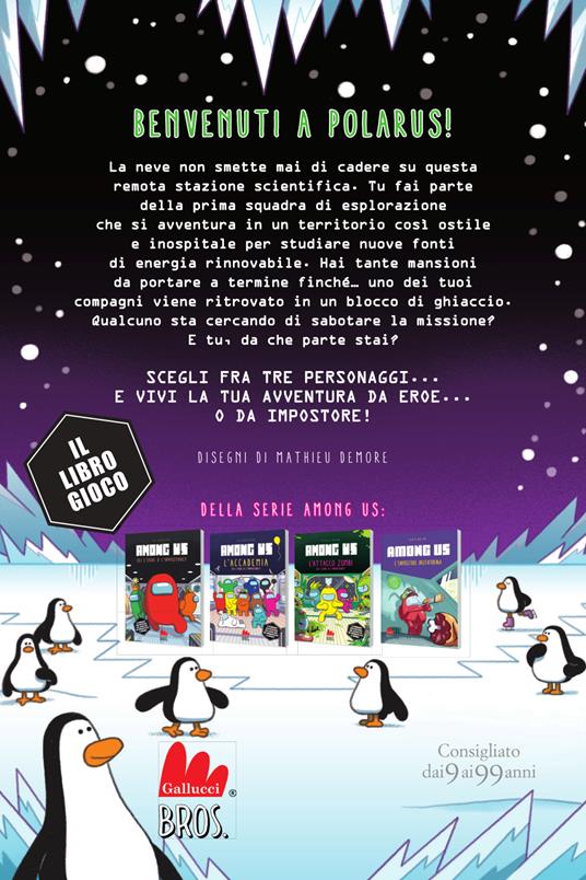 Among Us. La spedizione polare. Libro gioco. Ediz. a colori - Eva Grynszpan - 4