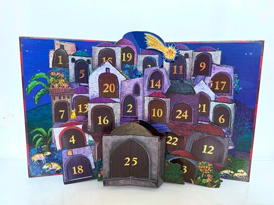 Calendario dell'Avvento. Ediz. a colori. Con QR Code - Emanuele Luzzati,Cristina Lastrego,Francesco Testa - 2